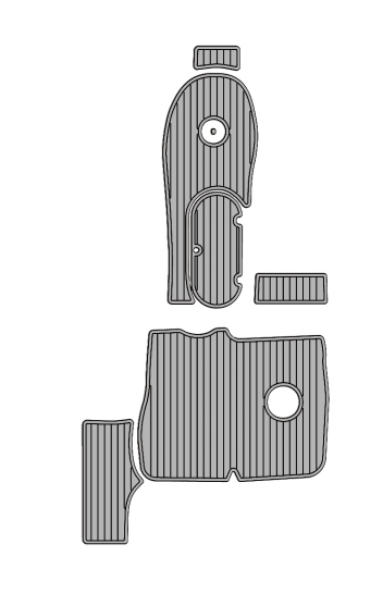 2019 StarCraft Limited 2000 Traction Mats Eva Foam Boat Flooring Marine Decking Hzchione Light Grey Black