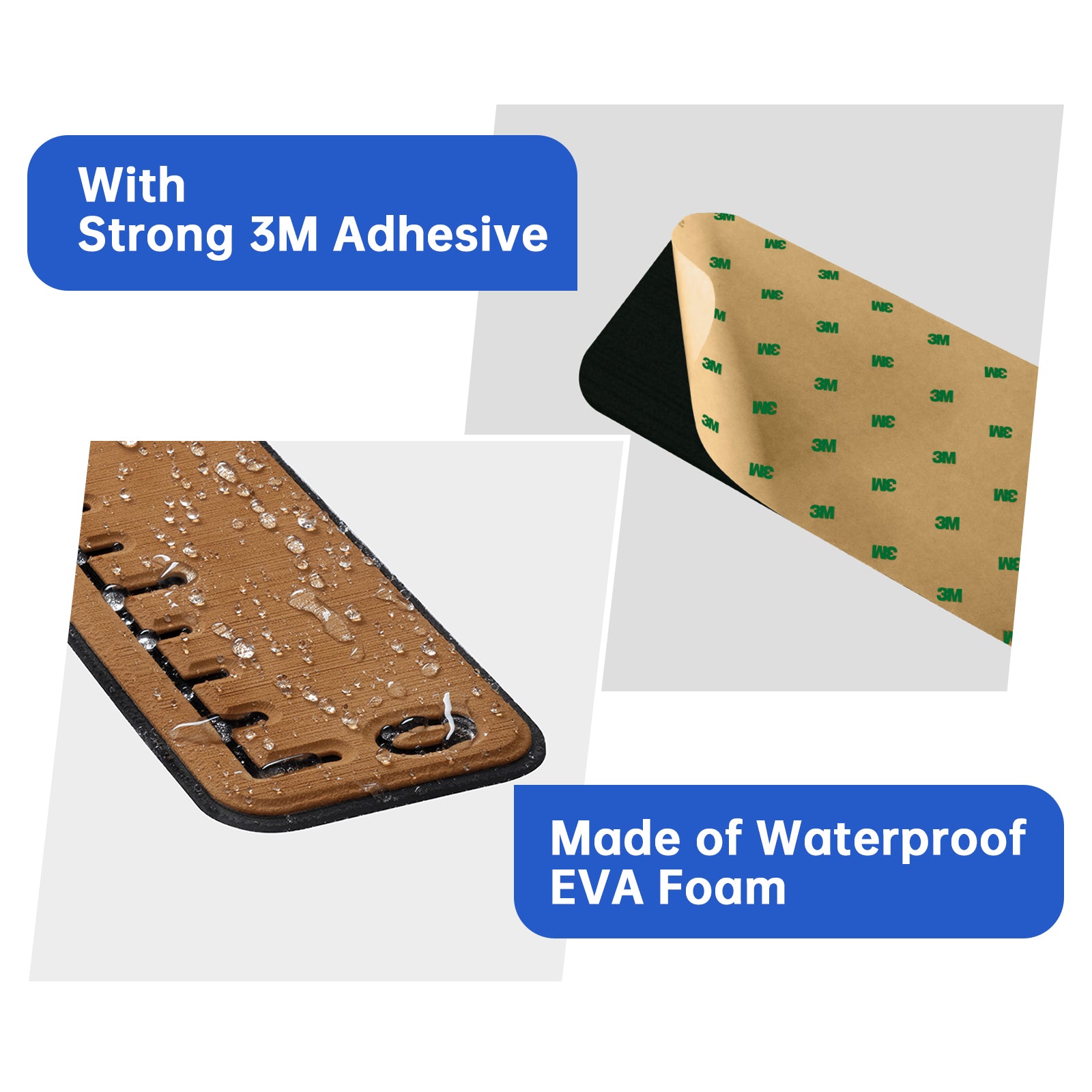 40” Fish Ruler with 3M Adhesive Fishing Measurement Tool Eva Foam Boat Flooring For Fishing Boat Kayaks Fishing Hzchione