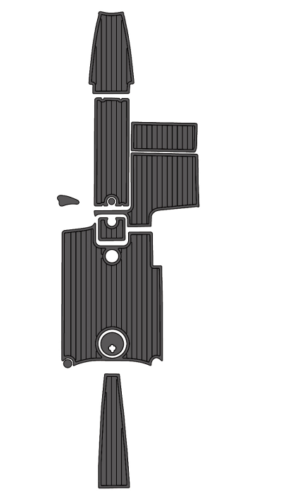2011 MasterCraft X14 V Traction Mats Eva Foam Boat Flooring Marine Decking Hzchione Dark Grey Black