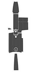 2011 MasterCraft X14 V Traction Mats Eva Foam Boat Flooring Marine Decking Hzchione Dark Grey Black