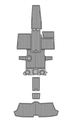 2021 Scarab 195HO Jet Traction Mats Eva Foam Boat Flooring Marine Decking Hzchione Light Grey Black