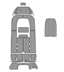 2023 Stingray 173CC Traction Mats Eva Foam Boat Flooring Marine Decking Hzchione Light Grey Black
