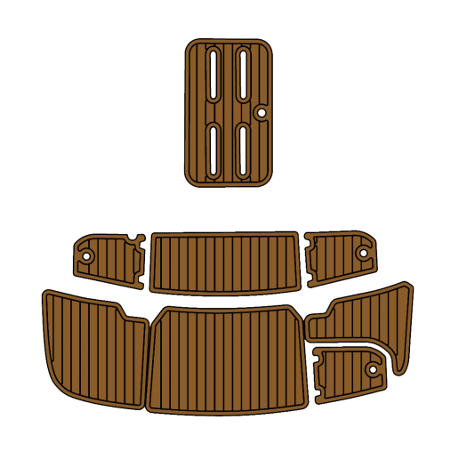 2003 Bryant 214 Traction Mats Eva Foam Boat Flooring Marine Decking Hzchione Brown Black