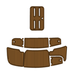 2003 Bryant 214 Traction Mats Eva Foam Boat Flooring Marine Decking Hzchione Brown Black