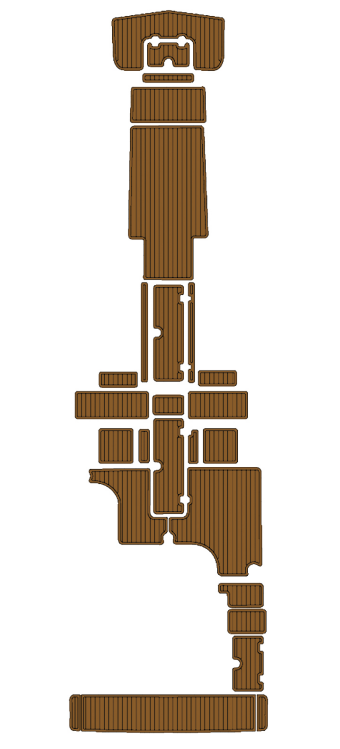 Shockwave 28 Traction Mats Eva Foam Boat Flooring Marine Decking Hzchione Brown Black