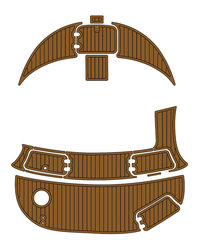 2007 Seaswirl 237 Traction Mats Eva Foam Boat Flooring Marine Decking Hzchione Brown Black
