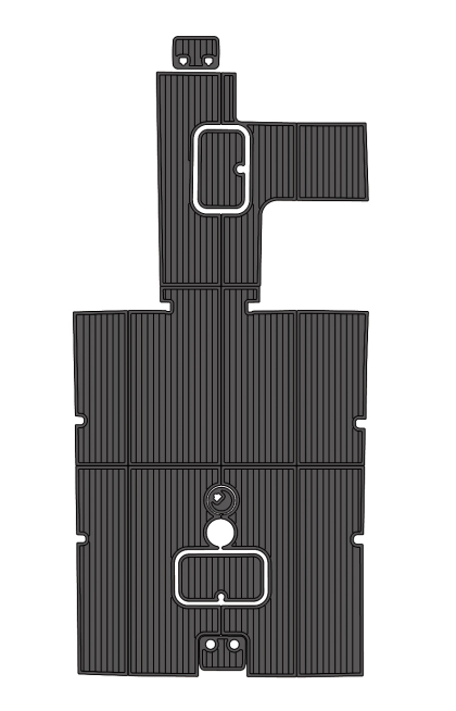 2017 Steiger Craft 31 Miami Traction Mats Eva Foam Boat Flooring Marine Decking Hzchione Dark Grey Black