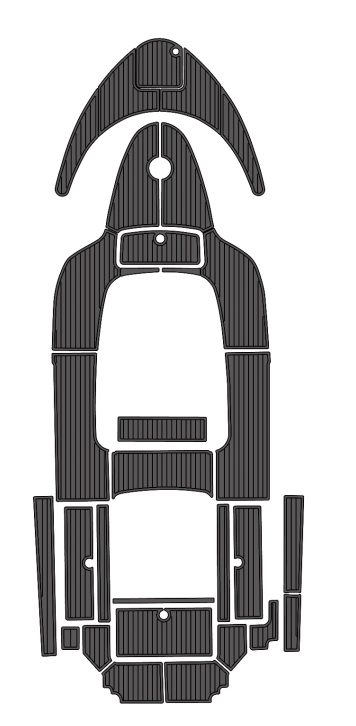 2022 Release 295 Traction Mats Eva Foam Boat Flooring Marine Decking Hzchione Dark Grey Black