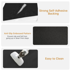 Outdoor EVA Foam Door Mat, Non-Slip Self-Adhesive Waterproof Entry Mat, Custom-Fit for Doorways, Stairs & Backyard Hzchione
