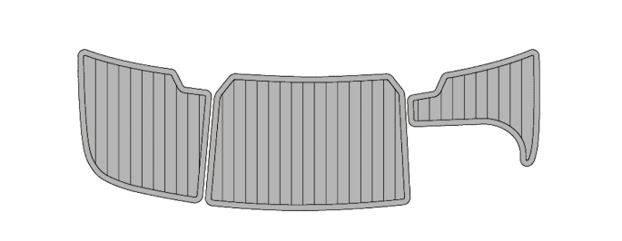 2008 Bryant 219 Traction Mats Eva Foam Boat Flooring Marine Decking Hzchione Light Grey Black
