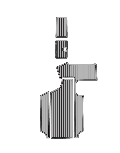 2014 Centurion Enzo SS210 Traction Mats Eva Foam Boat Flooring Marine Decking Hzchione Light Grey Black