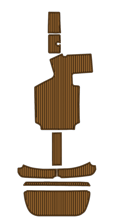 2012 Centurion Enzo SV211 Traction Mats Eva Foam Boat Flooring Marine Decking Hzchione Brown Black