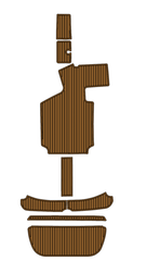 2012 Centurion Enzo SV211 Traction Mats Eva Foam Boat Flooring Marine Decking Hzchione Brown Black