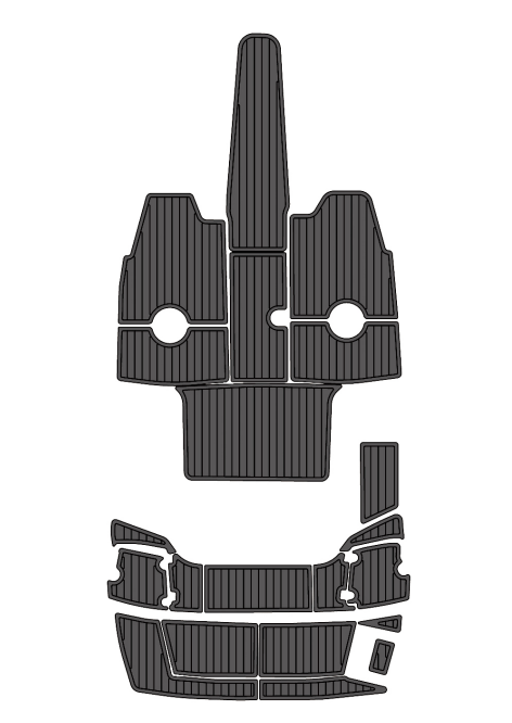 2019 Crownline 205 Traction Mats Eva Foam Boat Flooring Marine Decking Hzchione Dark Grey Black
