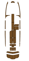 2021 MasterCraft NXT24 Traction Mats Eva Foam Boat Flooring Marine Decking Hzchione Brown Black