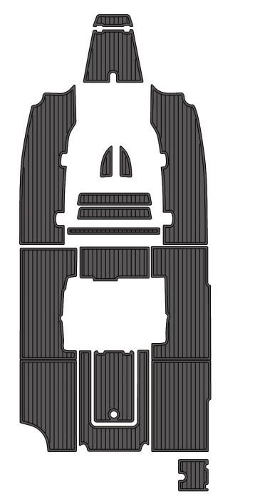2019 Robalo R272 Traction Mats Eva Foam Boat Flooring Marine Decking Hzchione Dark Grey Black