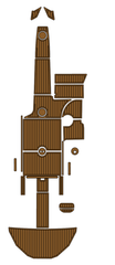 2014 Moomba Mojo 2.5 Traction Mats Eva Foam Boat Flooring Marine Decking Hzchione Brown Black