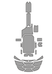 2007 Nautique 220 Traction Mats Eva Foam Boat Flooring Marine Decking Hzchione Light Grey Black