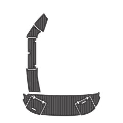 2009 Rinker 246 Swim Platform Cockpit Pad Teak EVA Foam Boat Decking Hzchione Dark Gray Black