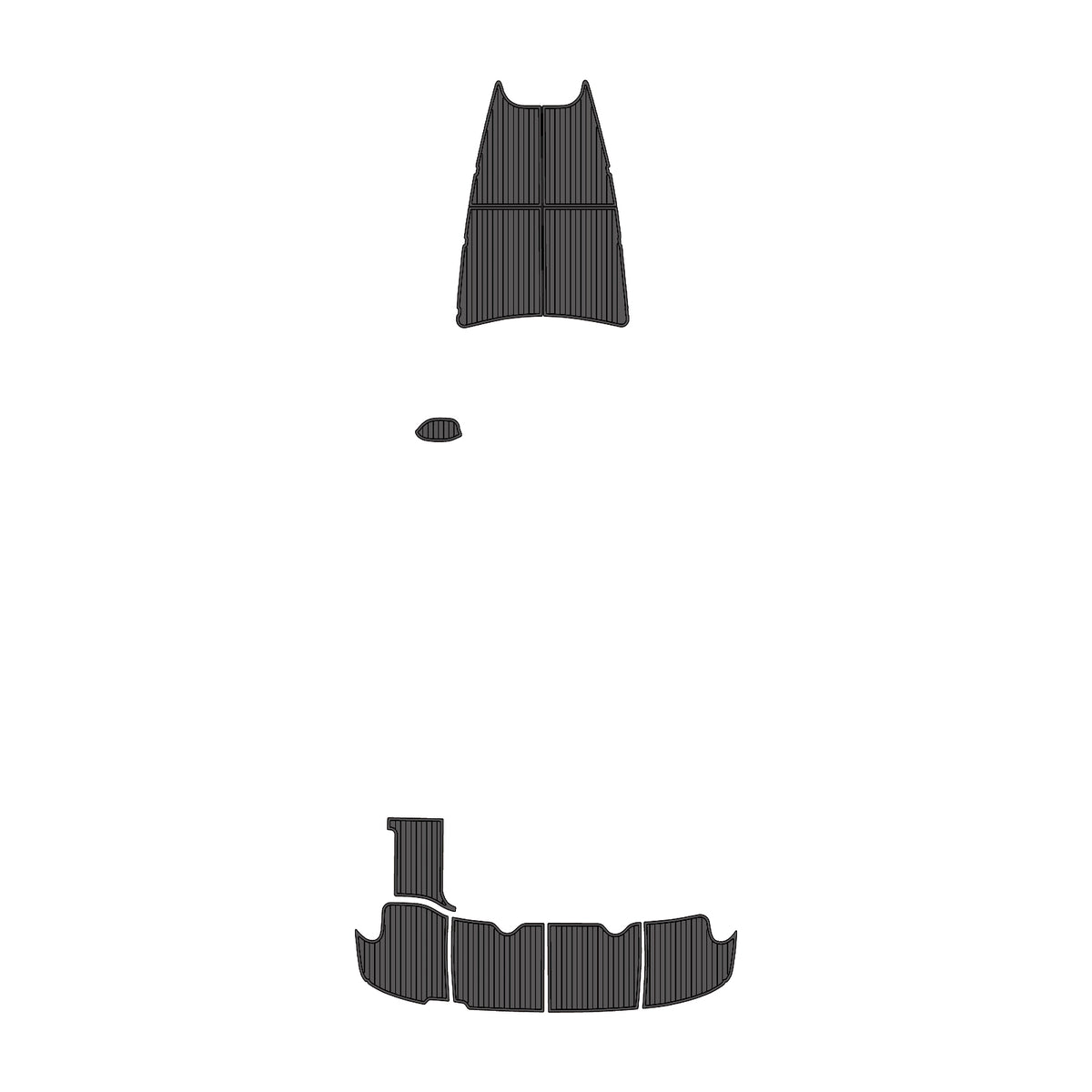 2003 Sea Ray 420 Eva Foam Boat Flooring Faux Teak Boat Deck Foam Boat Decking Marine Mat Cockpit Swim Platform Pads  Hzchione Drak Gray Black  