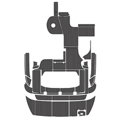 2002 Regal 4280 Eva Foam Boat Flooring Boat Decking Hzchione Dark Gray Black