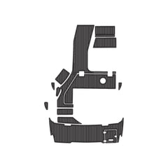 2015 Regal Express 28 Eva Foam Boat Flooring Boat Decking Hzchione Dark Gray Black