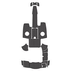 2009-2017 Chaparral 226 SSI Swim Platform Cockpit Pad EVA Teak Decking Boats Mat Hzchione Drak Gray Black