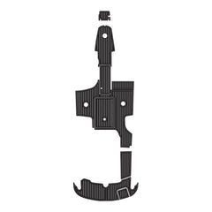 2009 Formula 240 BR Swim Platform Cockpit Pad Teak EVA Foam Boat Decking Hzchione Dark Gray Black