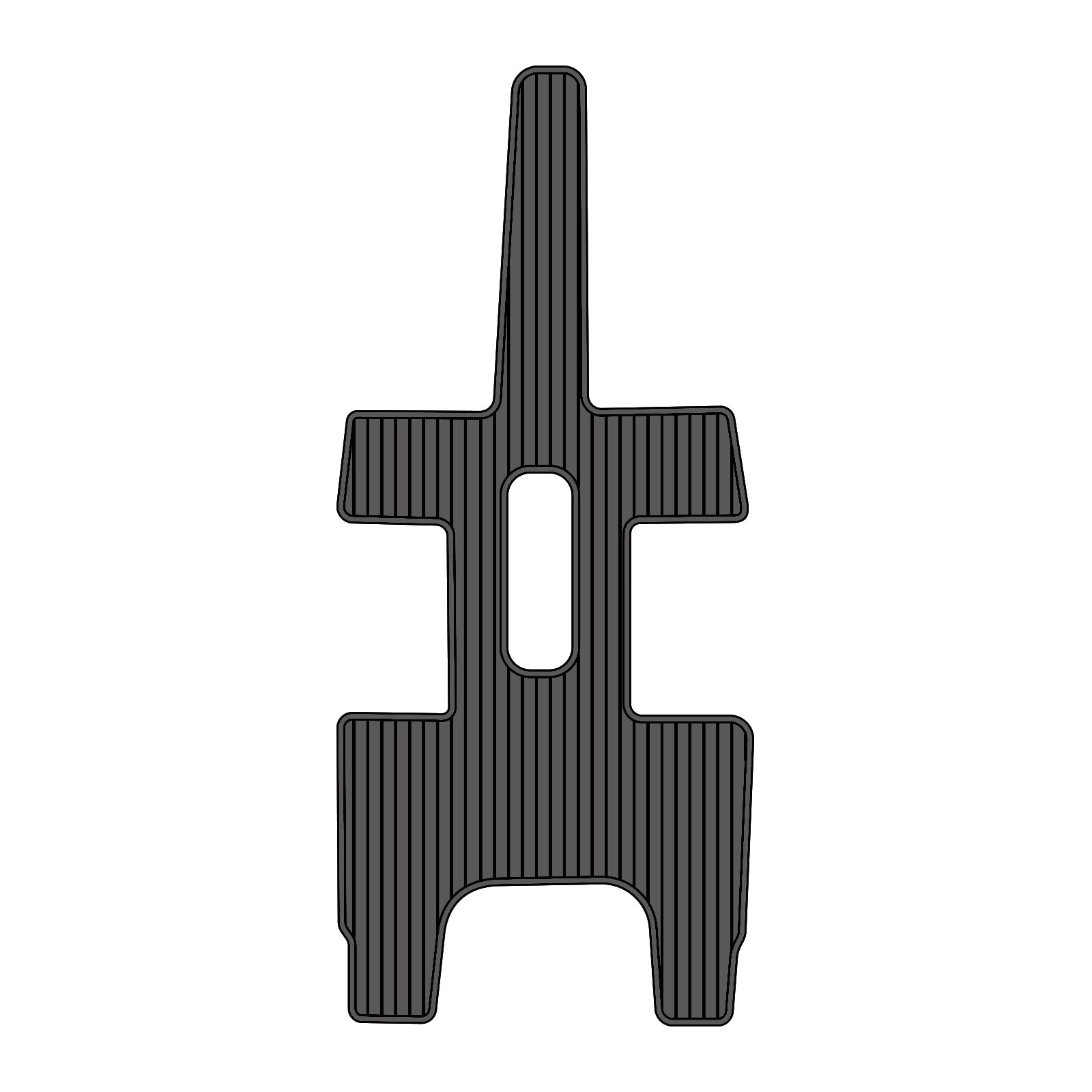 1994 Regal 222 Valiante SE Eva Foam Boat Flooring Boat Decking Hzchione Dark Gray Black