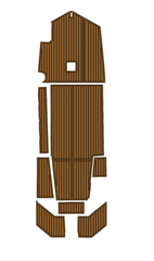 2023 Excel 1751 Viper Duck Boat Traction Mats Eva Foam Boat Flooring Marine Decking Hzchione Brown Black