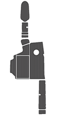 Centurion Tyyphoon Traction Mats Eva Foam Boat Flooring Marine Decking Hzchione Dark Grey Black