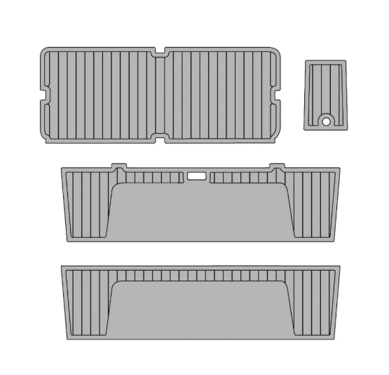 YETI TUNDRA 250 Cooler Pad Hzchione Light Grey Black