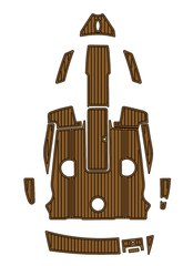 2005 Larson Senza 186 Traction Mats Eva Foam Boat Flooring Marine Decking Hzchione Brown Black