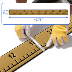 48” Fish Ruler with 3M Adhesive Fishing Measurement Tool Eva Foam Boat Flooring For Fishing Boat Kayaks Fishing Hzchione
