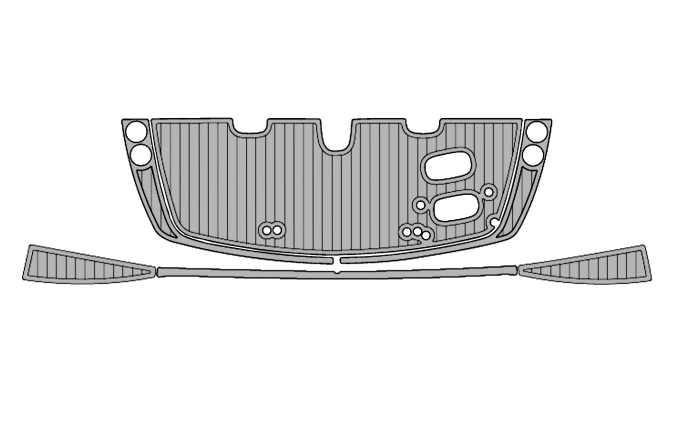 2016 Bennington Swimstep Traction Mats Eva Foam Boat Flooring Marine Decking Hzchione