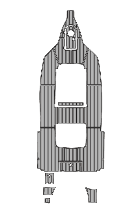 2015 Tidewater 280 Traction Mats Eva Foam Boat Flooring Marine Decking Hzchione Light Grey Black