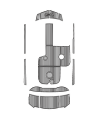 2016 MB B52 21 Traction Mats Eva Foam Boat Flooring Marine Decking Hzchione Light Gray Black