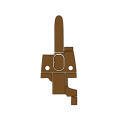 2001 Four Winns Horizon 230 Traction Mats Eva Foam Boat Flooring Marine Decking Hzchione Brown Black