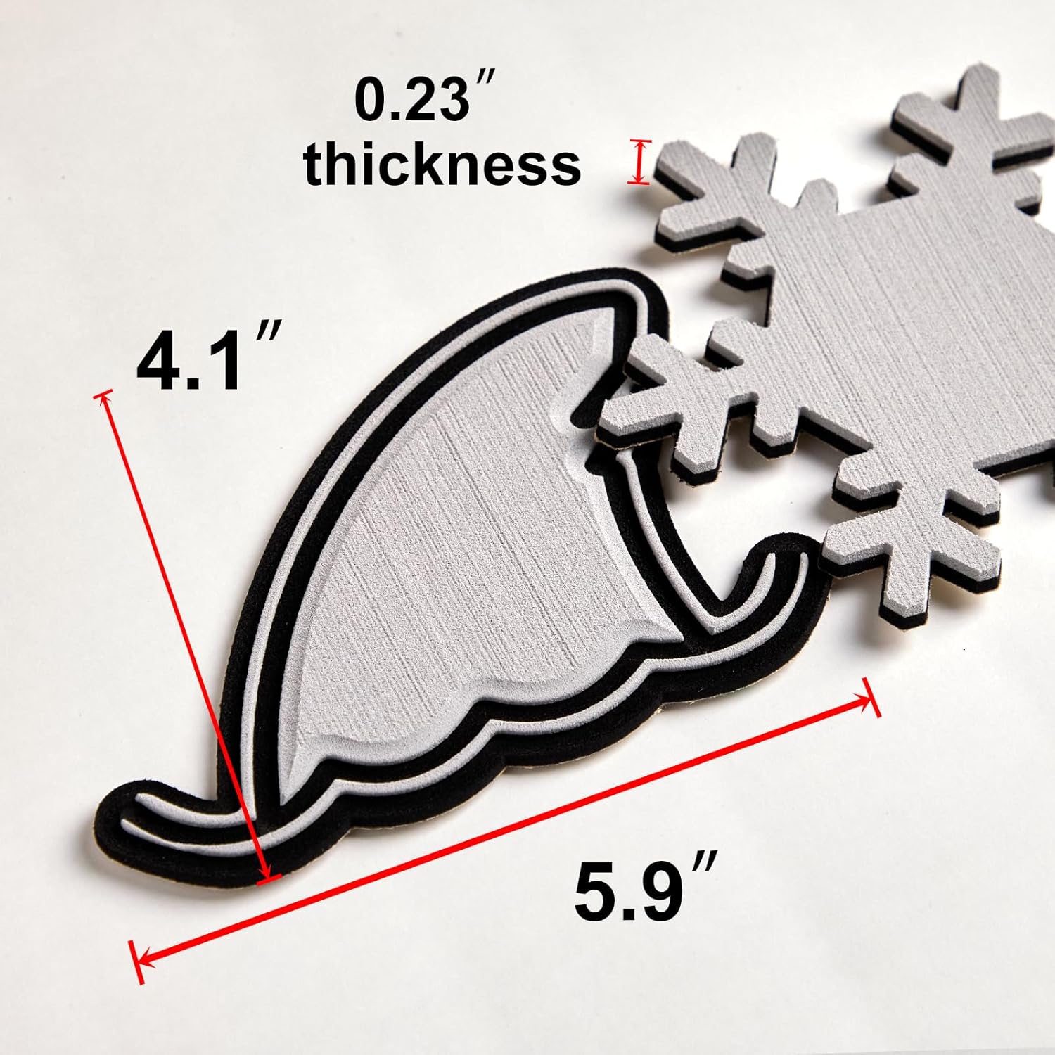 Allecto plus - Piramide Studs Snowboard Stomp Pad - Metaal - Anti-Slip Grip - Mannen Allecto plus - Piramide Studs Snowboard Stomp Pad - Metaal - Anti-Slip Grip - Mannen
