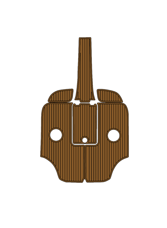 2014 Monterey 224 FS Traction Mats Eva Foam Boat Flooring Marine Decking Hzchione Brown Black