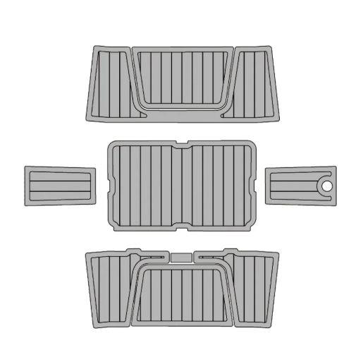 YETI TUNDRA 105 Cooler Pad Hzchione Light Grey Black