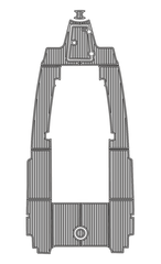 2018 Sailfish 27CC Traction Mats Eva Foam Boat Flooring Marine Decking Hzchione Light Grey Black
