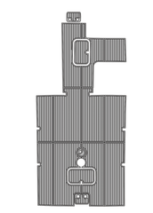 2017 Steiger Craft 31 Miami Traction Mats Eva Foam Boat Flooring Marine Decking Hzchione Light Grey Black