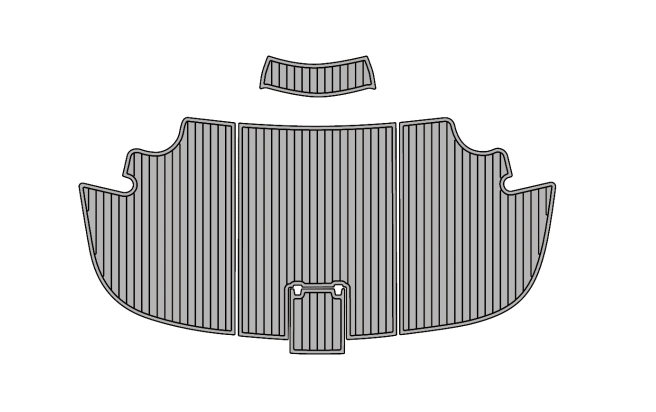 2005 Doral Swimstep Traction Mats Eva Foam Boat Flooring Marine Decking Hzchione Light Grey Black