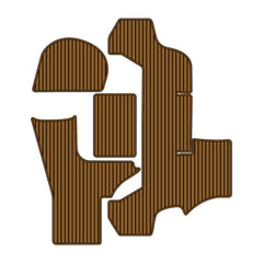 2002-2006 Regal 4260 Eva Foam Boat Flooring Boat Decking Hzchione Brown Black