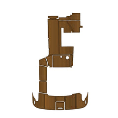 2012 Formula 350 SS Swim Platform Cockpit Pad Teak EVA Foam Boat Decking Hzchione Brown Black
