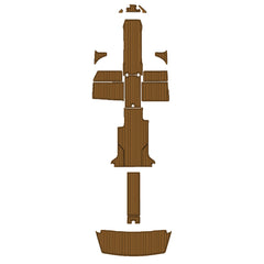 2019 Regal LS4 Surf Eva Foam Boat Flooring Boat Decking Hzchione Brown Black