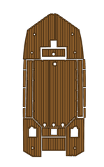 2023 Tracker 1564 Traction Mats Eva Foam Boat Flooring Marine Decking Hzchione Brown Black