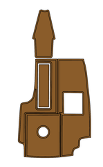 2000 MasterCraft 205V Prostar Traction Mats Eva Foam Boat Flooring Marine Decking Hzchione Brown Black