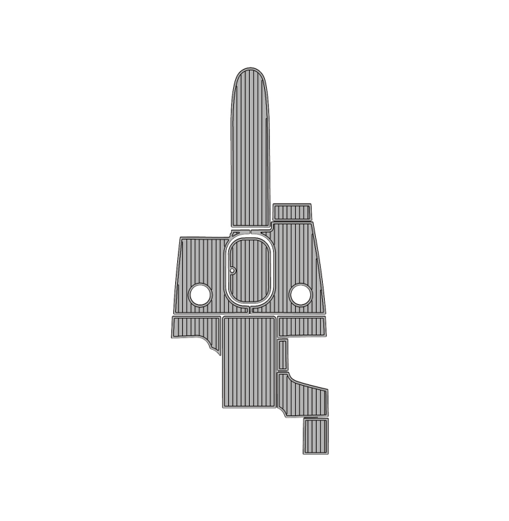 2001 Four Winns Horizon 230 Traction Mats Eva Foam Boat Flooring Marine Decking Hzchione Gray Black